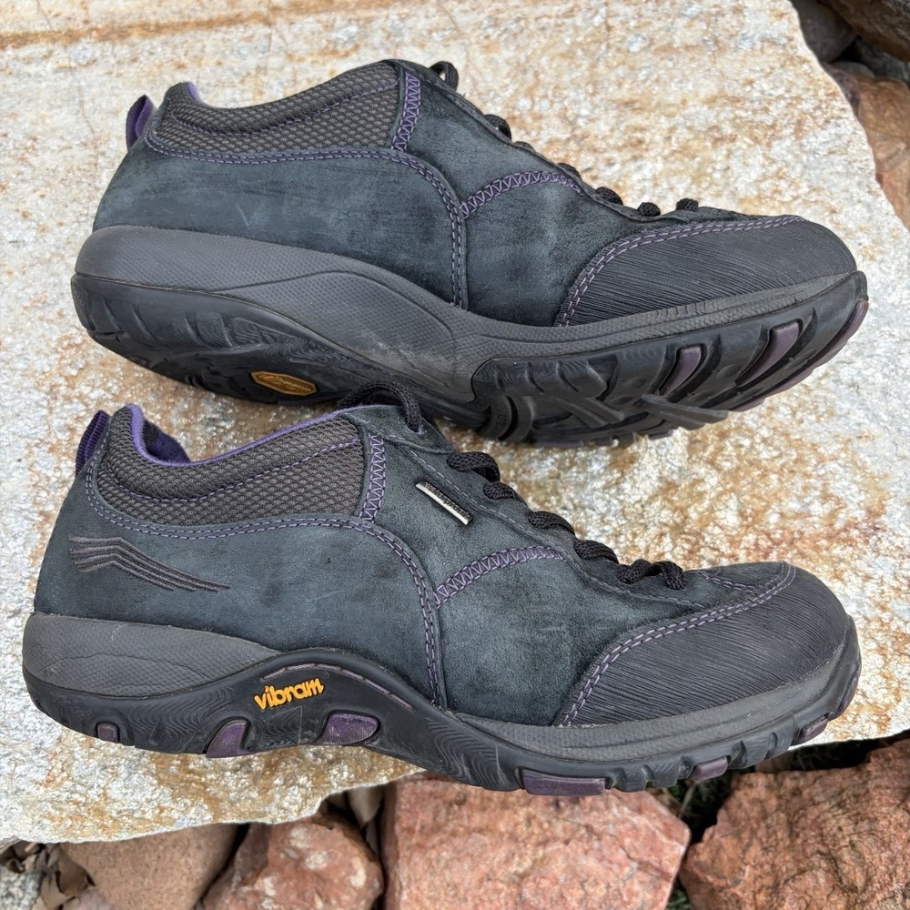 Dansko Womens Trail Shoes Size EU 37 US 6-6.5 Black Comfort Walking Hiking